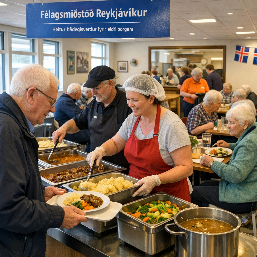Reykjavík’s Community Centers Reintroduce Hot Lunch Services