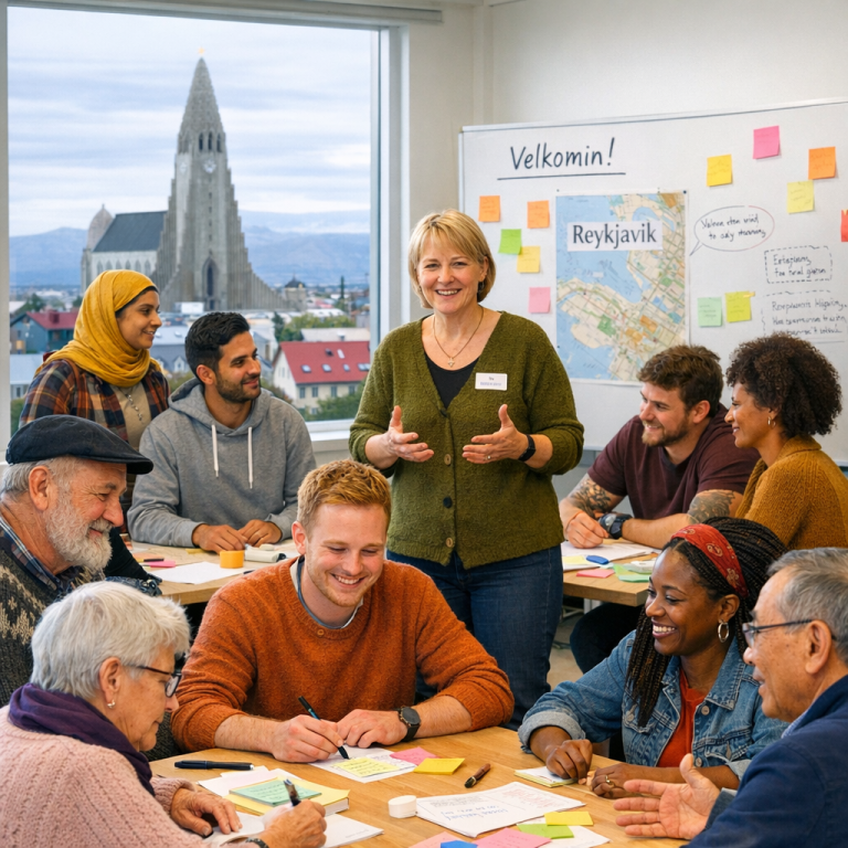 Fostering Community Through Creativity in Reykjavík
